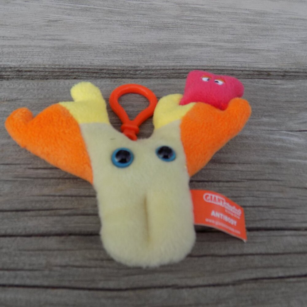 ANTIBODY Giant Microbes Clip Toy  *y